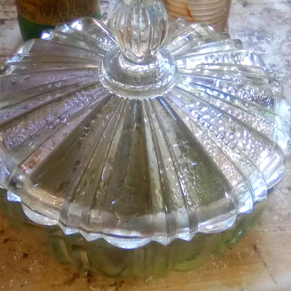 Antique coin basket